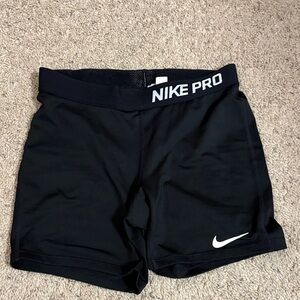 Nike Pro Women's Athletic Black Spandex